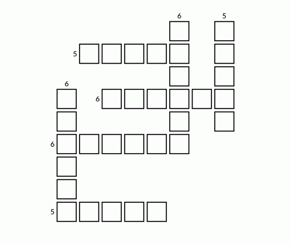 Kriss Kross #17-044 | Puzzle On Word Games, Inc