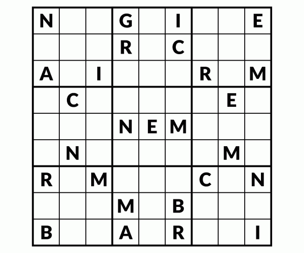 Sudoku 17 052 Puzzle On Word Games Inc