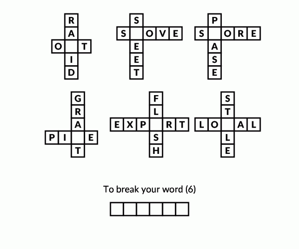 Crossovers #17-137 | Puzzle On Word Games